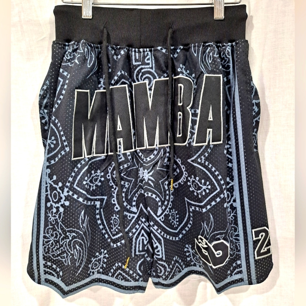 Kobe Bryant Mamba Basketball Shorts, Only 1 Small Size Left